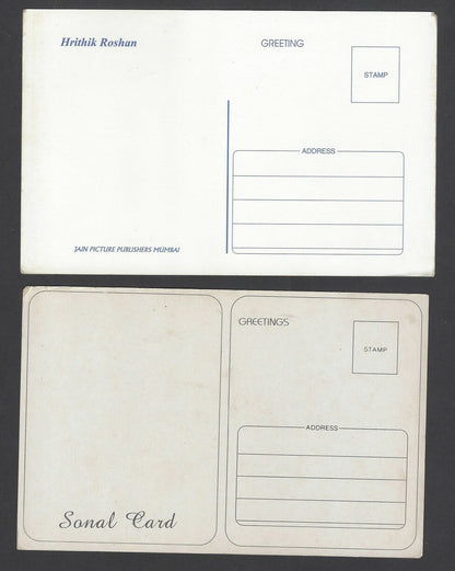 Bollywood HRITIK ROSHAN postcards (5)