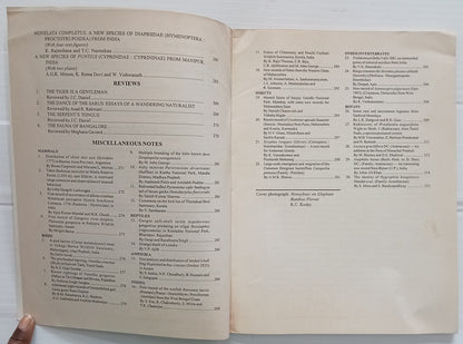 AOP India JOURNAL OF THE BOMBAY NATURAL HISTORY SOCIETY August 2000