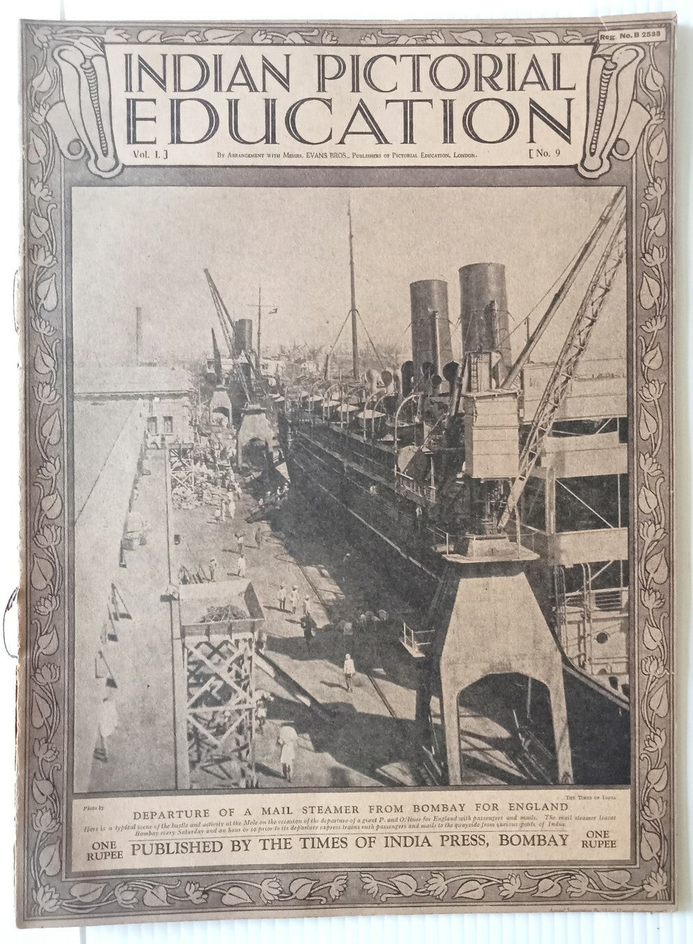 INDIAN PICTORAL EDUCATION 1929.30 Vol.1 No.9 Bombay