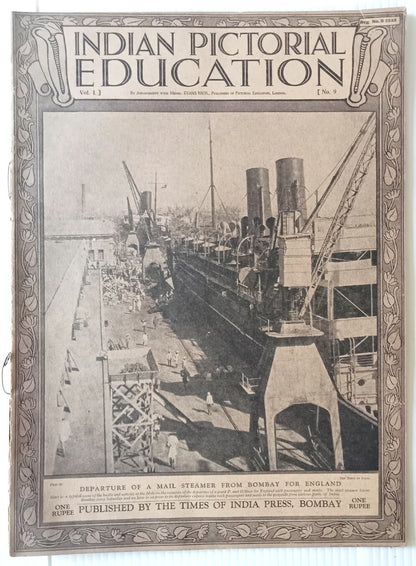 INDIAN PICTORAL EDUCATION 1929.30 Vol.1 No.9 Bombay