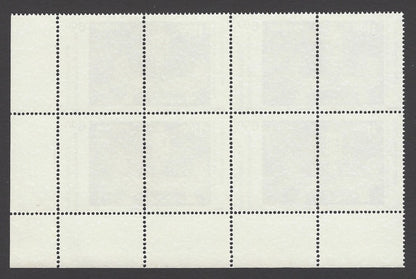 India 1994 Baroda Museum se-tenant block of 4 pairs MNH