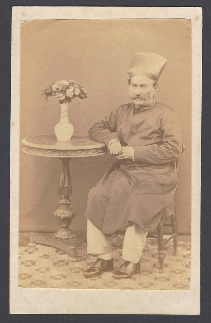 India FAMOUS PARSIS PARSEES - CDV photo