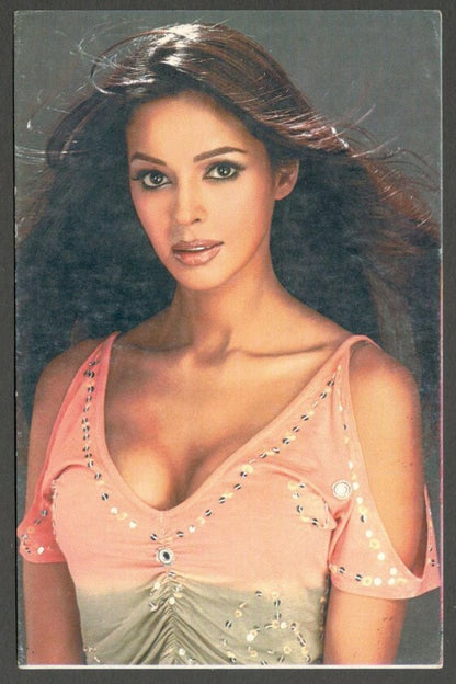 AOP India Bollywood vintage postcard MALLIKA SHERAWAT