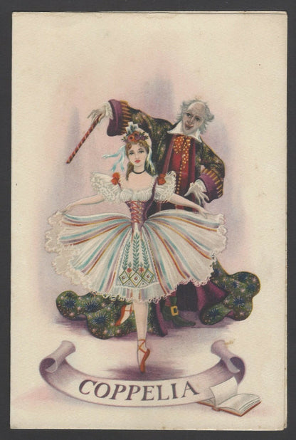B.I. British India Line Ballets menu cards (3)