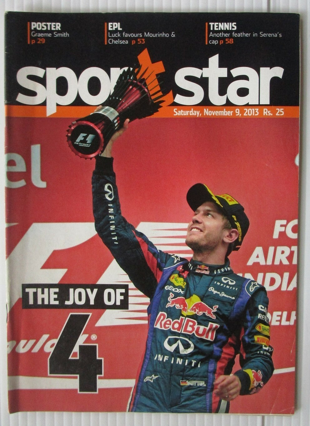 India Sports Star 2013 with much Cricket coverage (5 issues)
