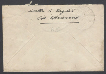 AOP India WW2 1944 On Active Service cover FPO 30 & 2 censors