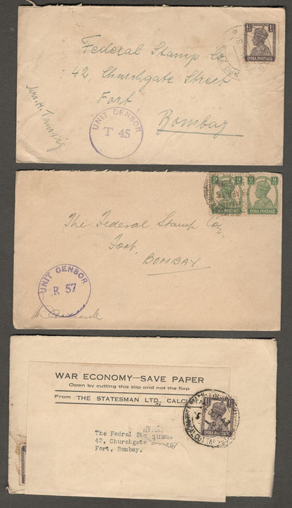 India WW2 military covers (54)