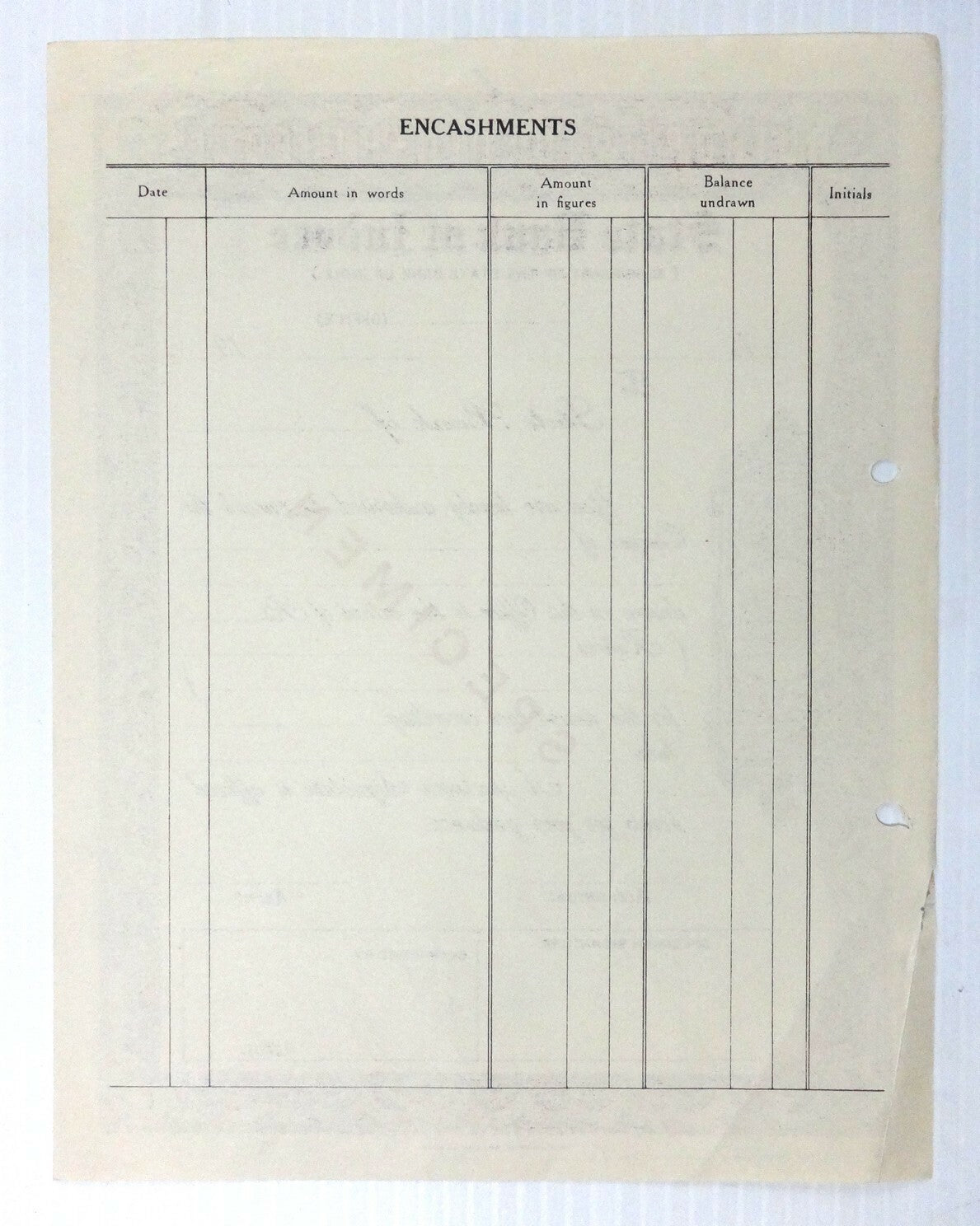 India 1975 Aruna Mills share certificate UNUSED