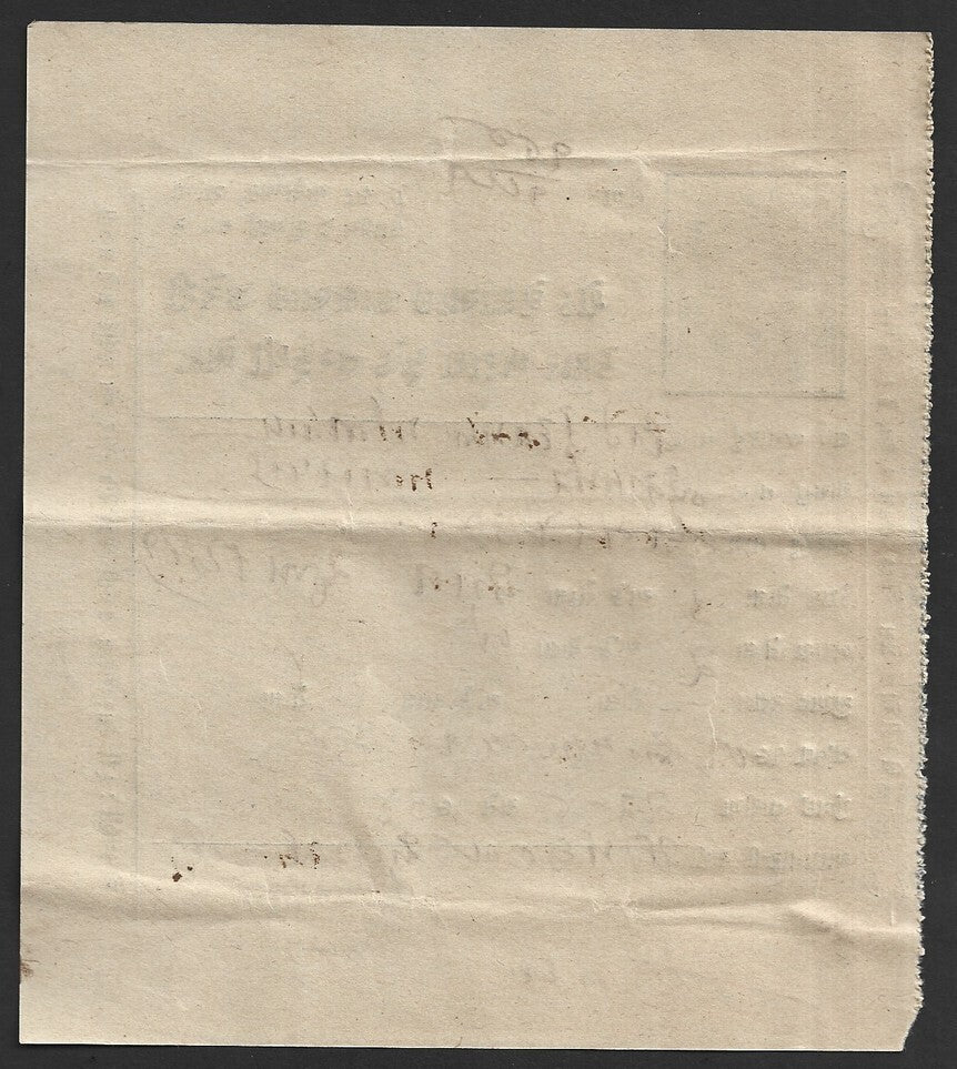 India 1935 Saffron dealer's pictorial billhead