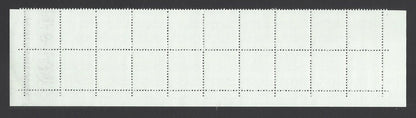 India 2002 Bal Gangadhar Tilak 2000 block of 20 with a major printing error MNH