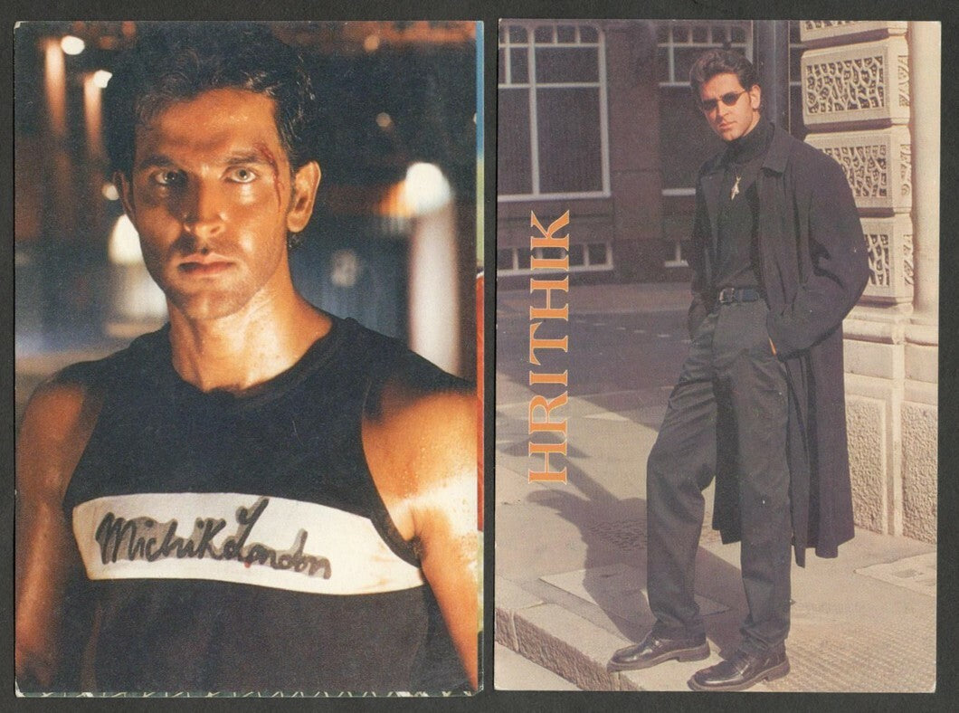 India Bollywood vintage postcards HRITHIK ROSHAN (9)