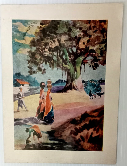 AOP India SANAT THAKER Exhibition illustrated Introduction folders 20x25cm