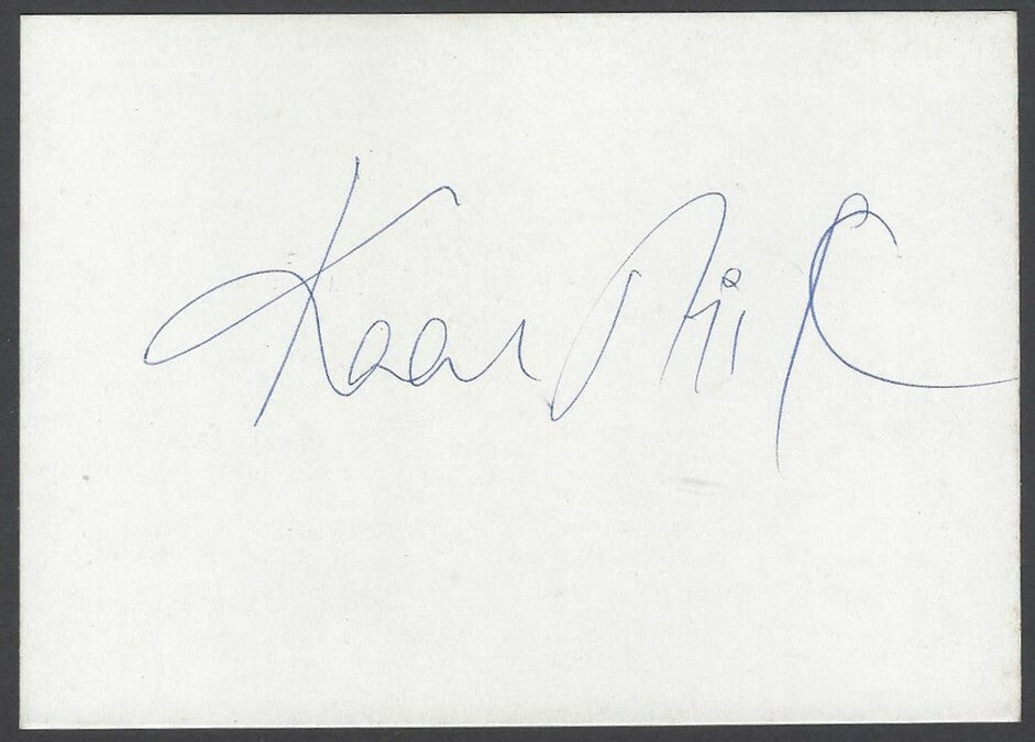 AOP India CRICKET Dinesh Kartick signed autograph card