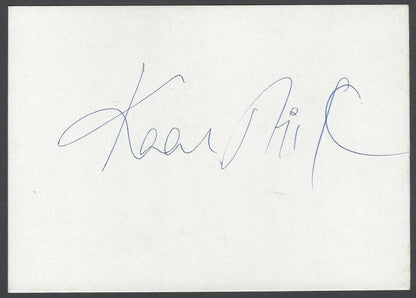 AOP India CRICKET Dinesh Kartick signed autograph card