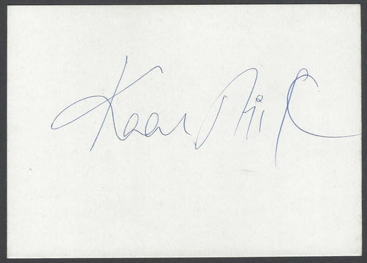 AOP India CRICKET Dinesh Kartick signed autograph card