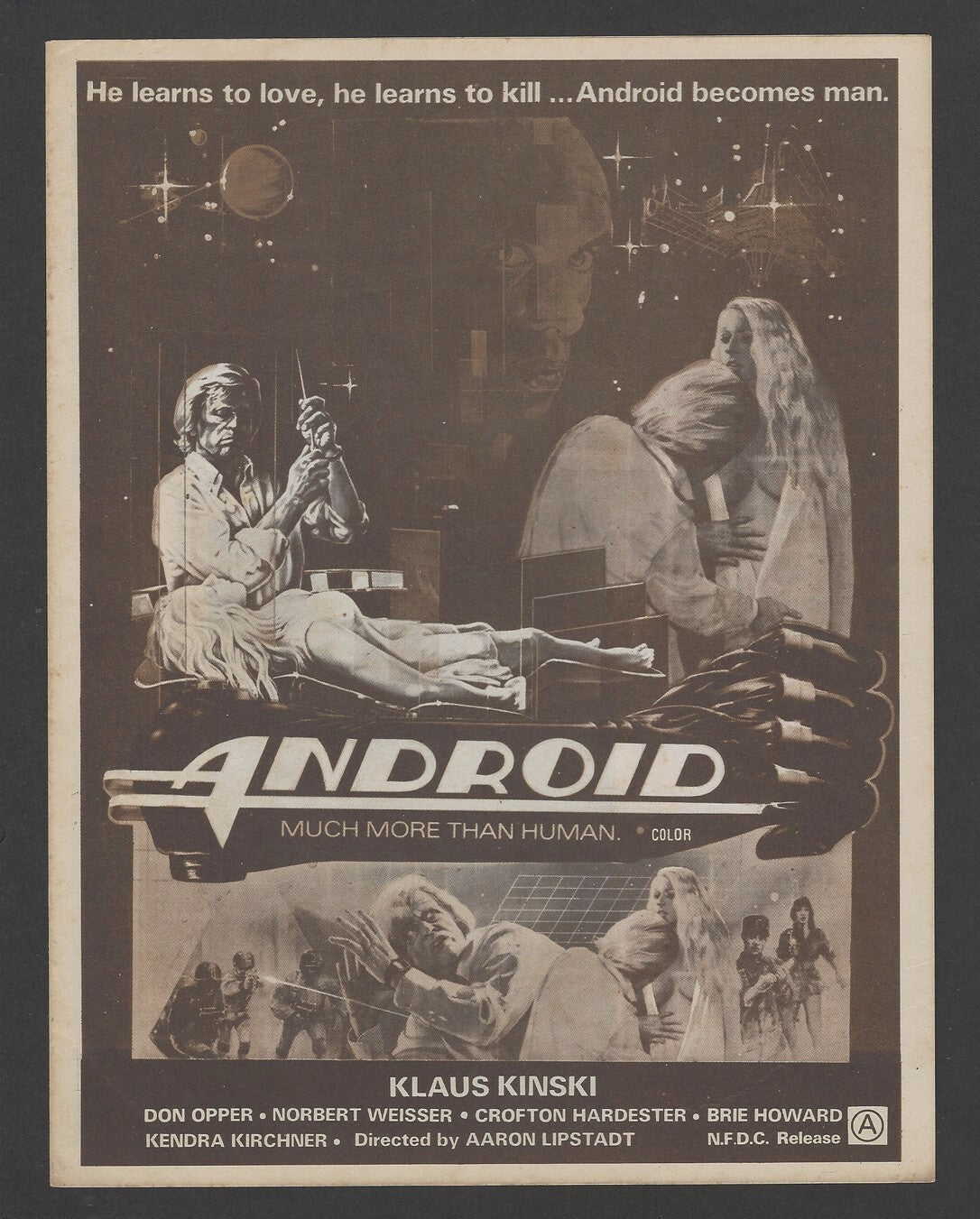 Hollywood Publicity cards for India – Scifi movies