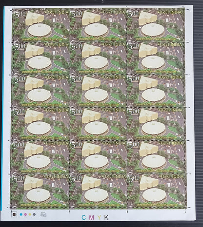 India 2010 Talkotra, Commonwealth Games set of 2 sheets of 18 MNH