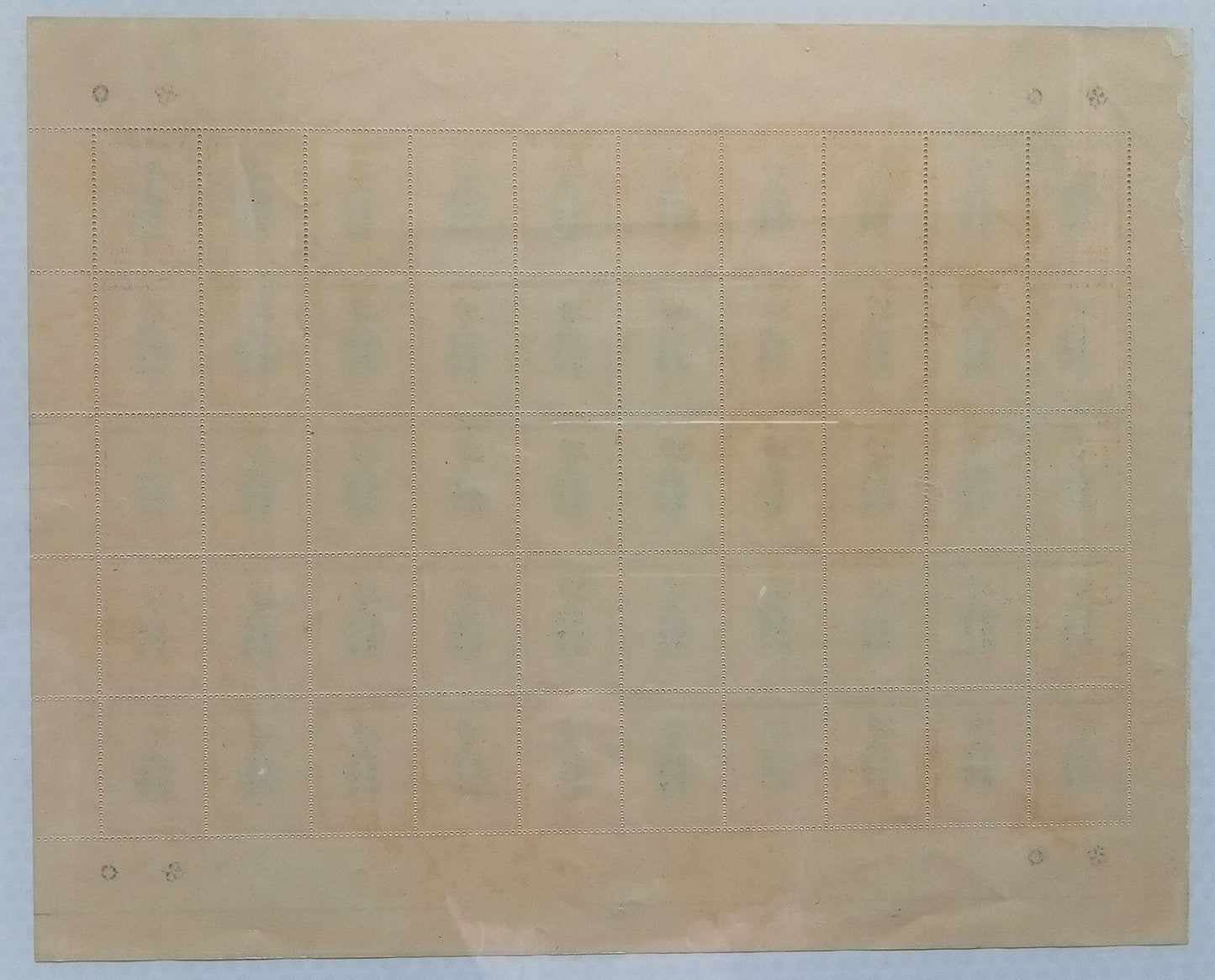 AOP Portuguese India #565 1958 5t Coat of Arms sheet of 50 MNH