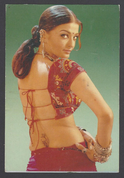 AOP India vintage Bollywood postcard AISHWARYA RAI