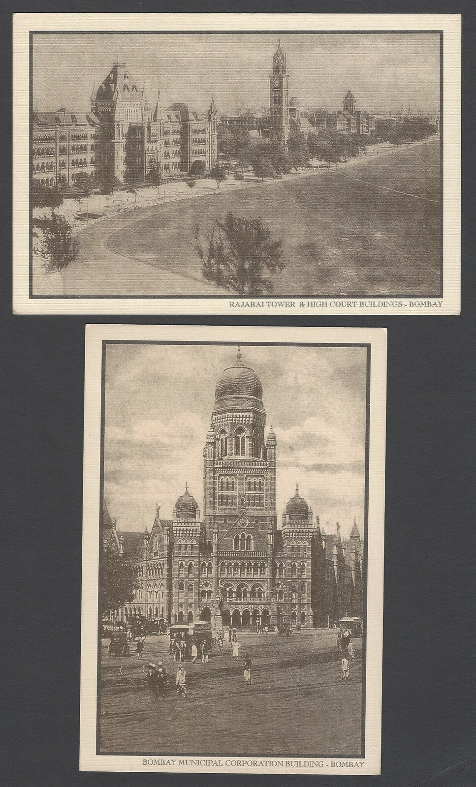 India BOMBAY 100 YEARS AGO group of 11 postcards