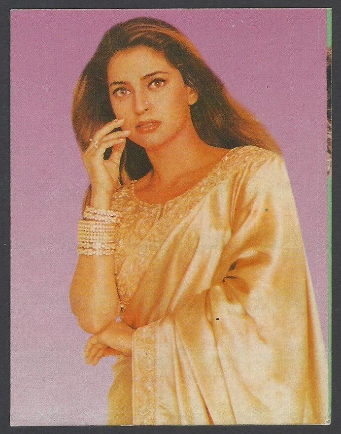 AOP2 India Bollywood 2001 Pocket Calendar JUHI CHAWLA
