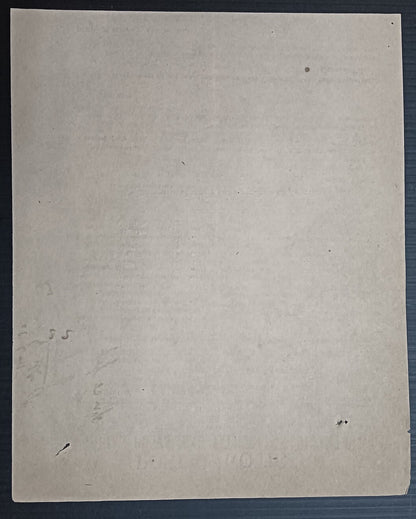India POSTAL NOTICE 26th June 1930 Indian State Air Mail Service