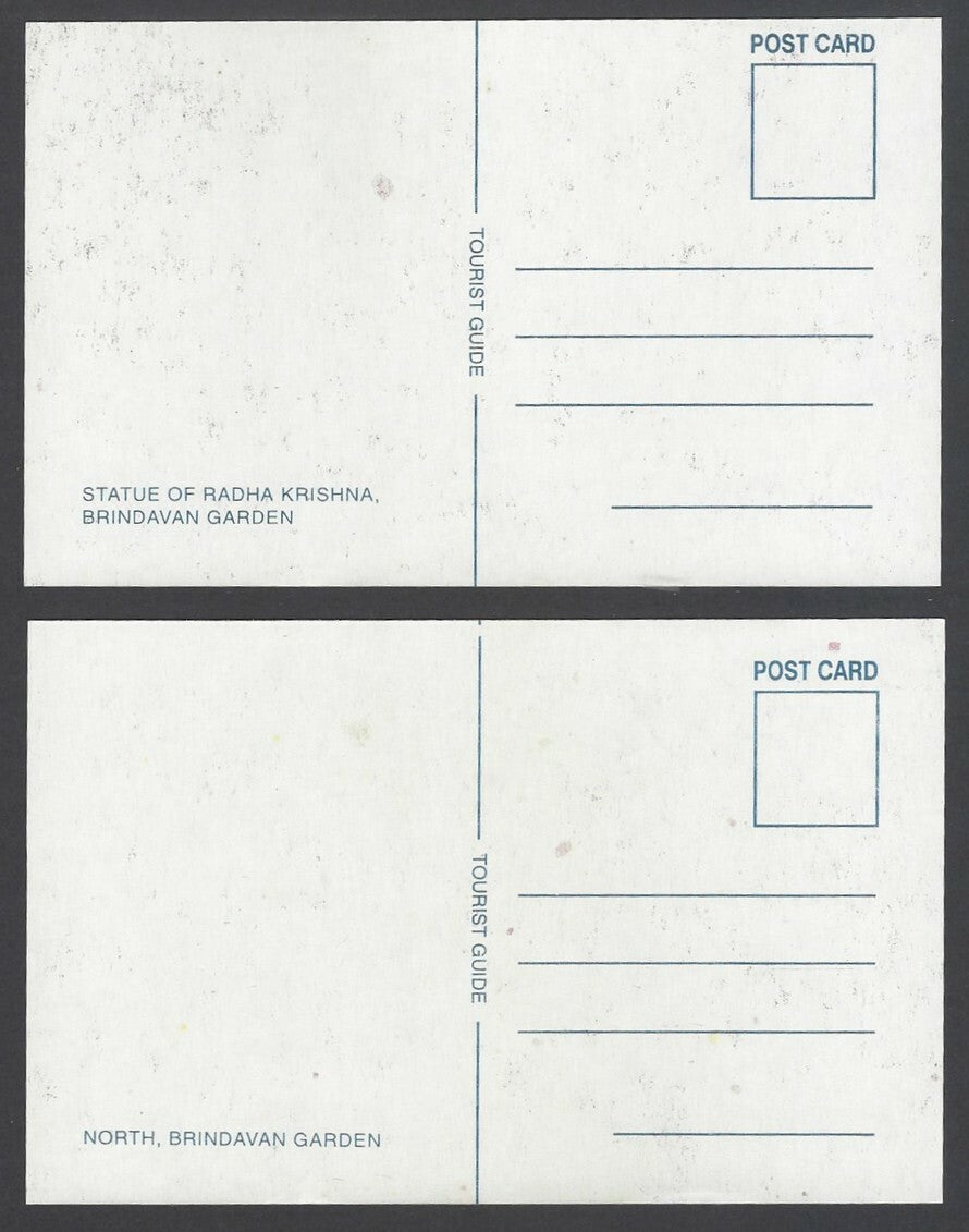 AOP India ENCHANTING VIEWS OF BRINDAVAN packet of 10 picture postcards