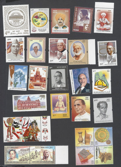 AOP India 2002 Year set MNH