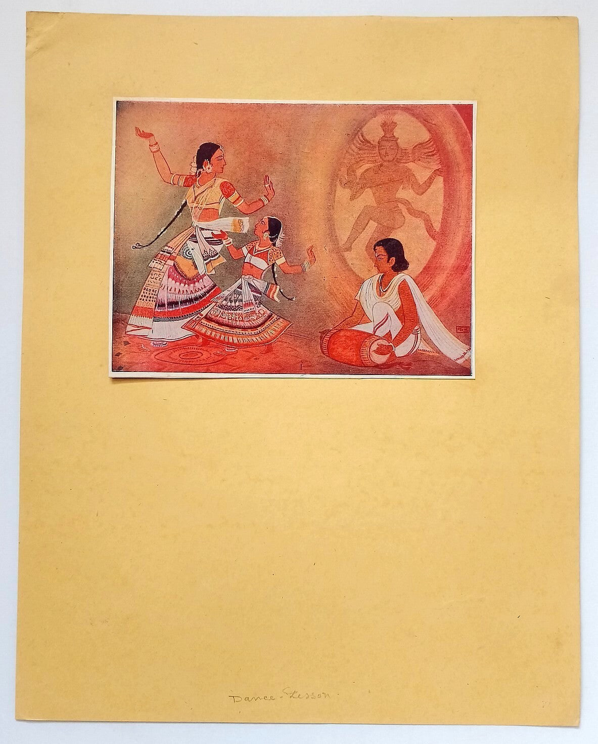 AOP KANU DESAI vintage print India - DANCE LESSONS