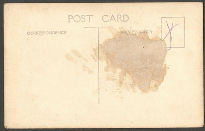 AOP India vintage rppc real photo postcard ISLAND PALACES OF UDAIPUR