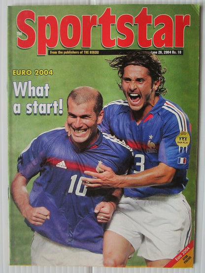 India Sports Star 2004 with much Cricket coverage (5 issues)