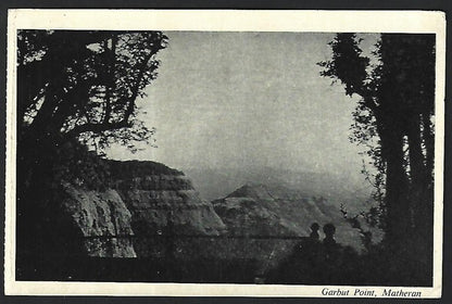 India MATHERAN vintage postcard Garbut Point