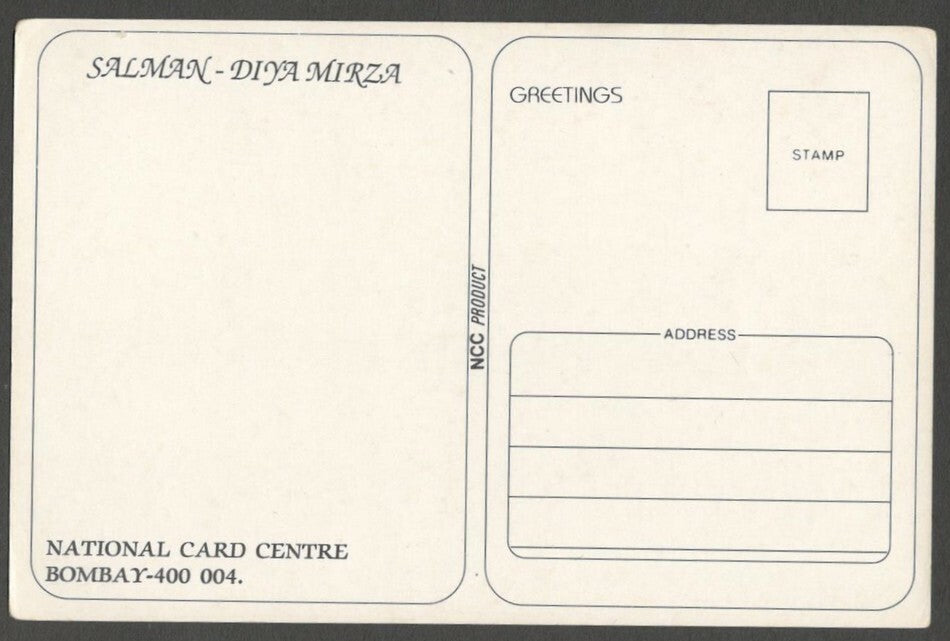 AOP India Bollywood postcard SALMAN KHAN