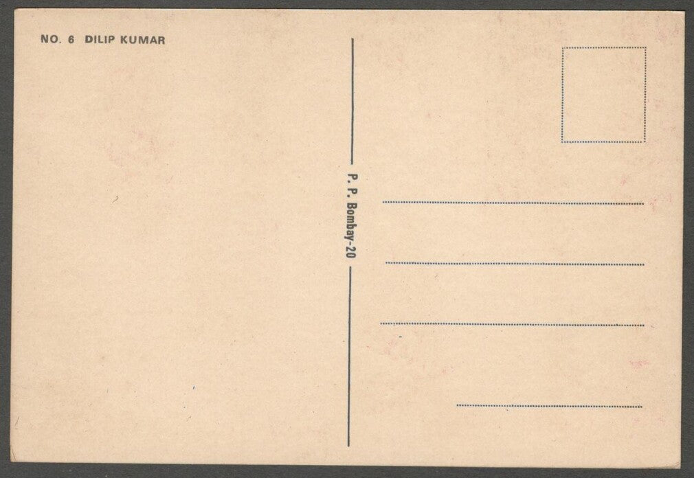AOP India Bollywood vintage postcard DILIP KUMAR