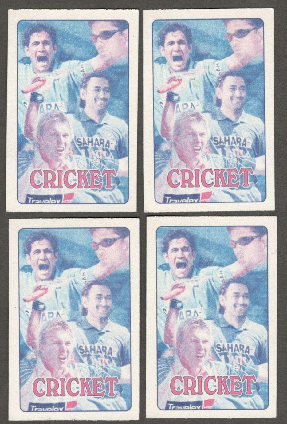 (AOP) India CRICKET West Indies players trading cards with player statistics (4)