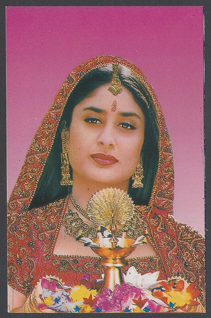 AOP India vintage Bollywood postcard KAREENA KAPOOR
