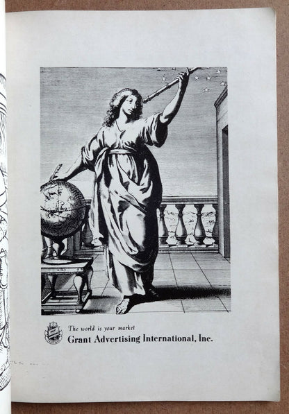 India 6th Advertisng Ball - Early Indian Advertising pamphlet – soiled cover
