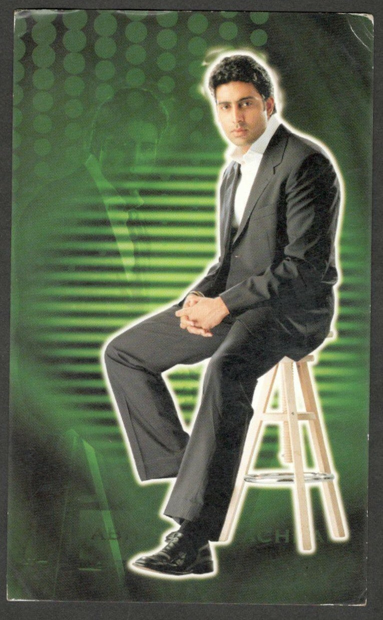 India Bollywood vintage postcards ABHISHEK BACHCHAN (4)