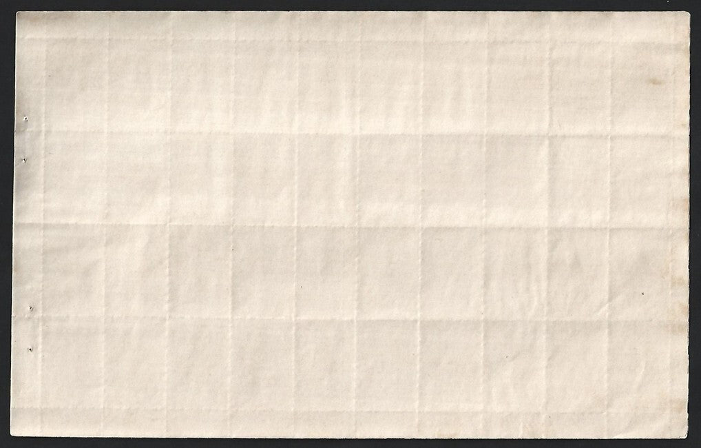 (AOP) India 1976-77 TB seals sheet 40 MNH