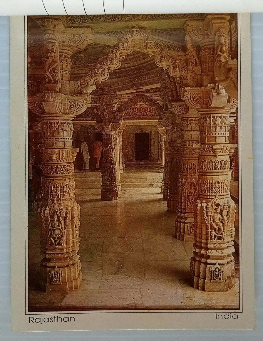 AOP India RANAKPUR booklet of 10 postcards
