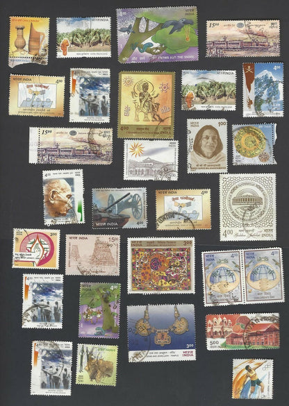 India 1990s to 2010 off paper mixture – mostly different 220+ stamps