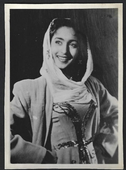 India Bollywood NUTAN vintage small photograph