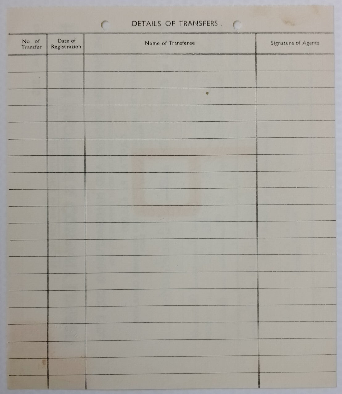 (AOP) India share certificate - 1948 MARSDEN BROS. & CO. LTD.