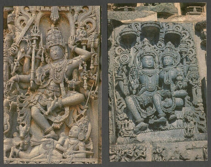 AOP India vintage postcards HALEBEEDU (10)