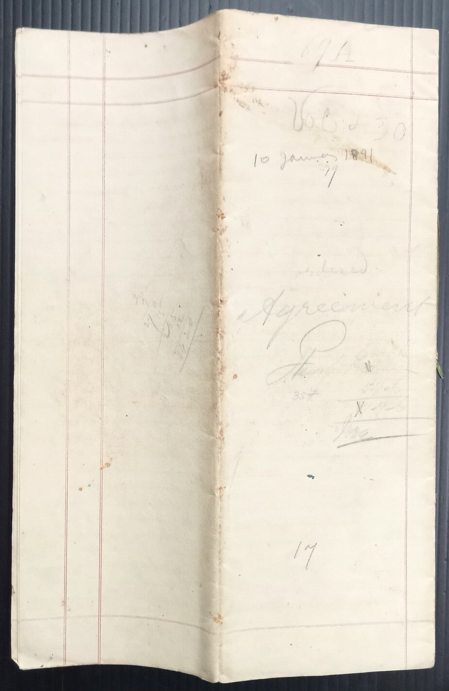 AOP India 1891 11 pages Agreement with QV Special Adhesive 1R