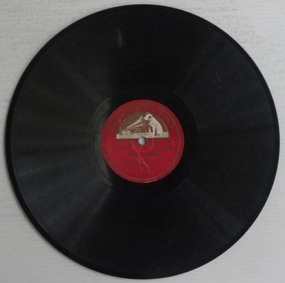 India HMV 78rpm record Shehnai Instrumental by Bismillah & Party of Benares