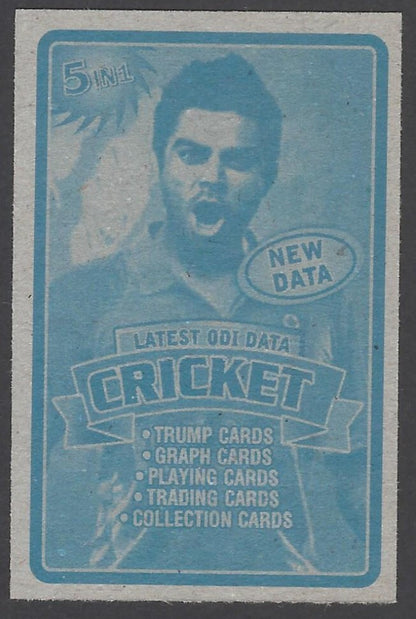 AOP India CRICKET ODI Data Trading/Playing card A B DE VILLIERS