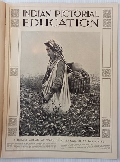 INDIAN PICTORAL EDUCATION 1929.30 Voll.1 No.1 Burma, Karen