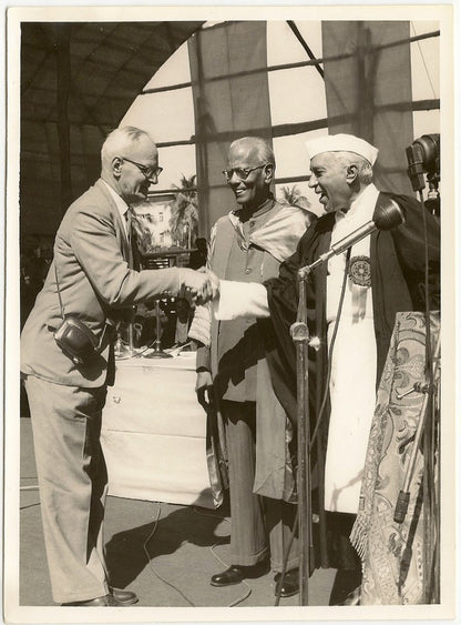 India original 1960 Jawarharlal Nehru 4.5" x 6" photo I