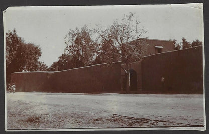 India 1917 photograph Police Outpost Tank Khyber Pakhtunkhwa 8.5cm x 13.5cm